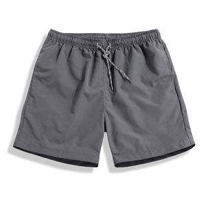Men's Bright <b>Orange</b> 100% Cotton High Quality Breathable Eco-Friendly Quick Dry Summer Board Swim Shorts Casual Lightweight - Product Image 6