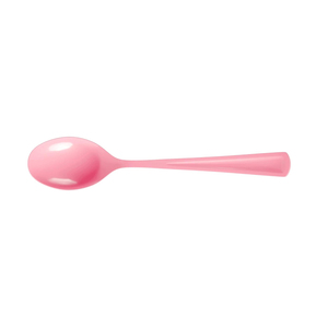 Cuillère ovale rose de haute qualité en plastique jetable, matériau PP, pour usage alimentaire, couverts légers - Product Image 3