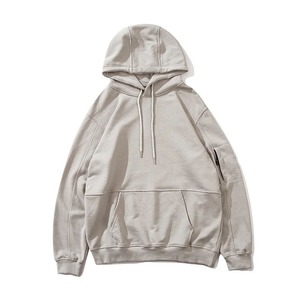 Sweat-shirts à capuche zippés pour hommes de qualité supérieure, 100% coton, manches longues, avec poche, décontractés, pour tous les jours, hiver - Product Image 1