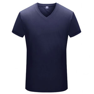 100% Cotton Short Sleeve <b>T</b>-<b>Shirts</b> Breathable Quick Dry Slim Fit Plain Good Quality Design - Product Image 4