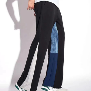Pantalones Anchos de Hombre de Alta Calidad, Estilo Urbano, Personalizados al por Mayor, Pantalones Casuales Lisos de Talla Grande para Venta en Línea - Product Image 4