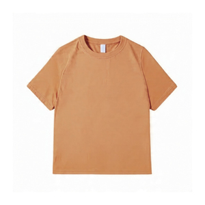 T-shirt de haute qualité à épaules tombantes, coupe ample, imprimé personnalisé, manches courtes, couleur unie, vêtements décontractés pour hommes, jersey - Product Image 3