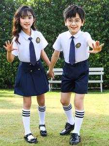 Tenues d'uniformes scolaires de haute qualité pour l'école primaire, idéales pour les activités de classe, vêtements d'été blancs pour étudiants avec logo personnalisé - Product Image 6