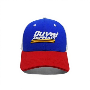 OEM ODM Vietnam Made Personalized 3D Embroidery Logo 6 Panel Mesh Back Adult Trucker Cap, Vintage Sporty Fashion for Casual Wear - Product Image 1