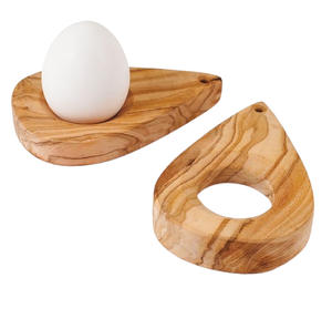 Handmade Wooden Egg Holder Tray Natural Wood Egg Storage <b>Rack</b> for Kitchen Farmhouse and Home Decor Usage Supplies From India - Product Image 6