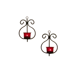 Juego de 2 Lámparas de Metal para Sala de Estar y Decoración de Mesa, Jarrones Decorativos Dorados de 9 Pulgadas para Decoración del Hogar de Lujo - Product Image 1