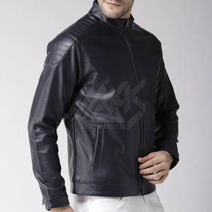 Chaqueta de Cuero para Hombre a Prueba de Viento, Último Modelo, Venta al Por Mayor, Chaqueta de Cuero Impermeable para Hombre, Invierno - Product Image 2