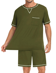 Conjuntos de Camiseta y Pantalones Cortos para Hombre, Tejido Transpirable, Ropa de Verano, Servicio OEM/ODM - Product Image 3
