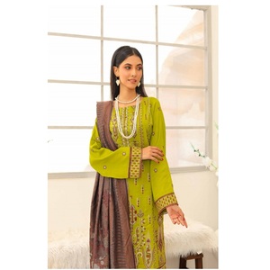 Gloriosa Mujer Hermosa 3 piezas Salwar Kameez Ready-Made Daily Party Wears Made Viscose Bin Hameed Vol Collection Indian - Product Image 4