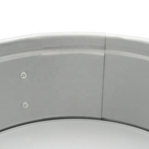 Molde redondo para pastel de 20 cm (7.8 pulgadas) con base desmontable, revestimiento antiadherente duradero para hornear pasteles. - Product Image 5