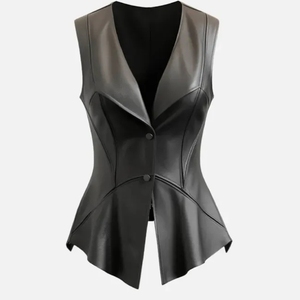 Chalecos de Cuero Transpirables con Flecos, sin Mangas, de Alta Calidad, Diseño Personalizado, para Hombre y Mujer - Product Image 1