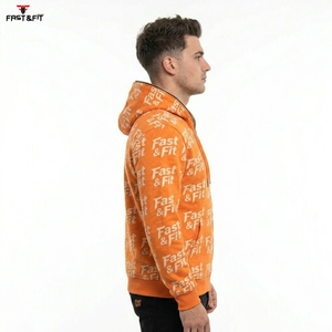 Wholesale Top Quality HeavyWeight 100%Cotton Custom Printed Logo Digital Printing hoodies <b>men</b> <b>men's</b> hoodies - Product Image 2