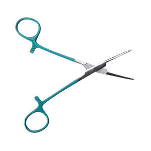 Pinzas de Bloqueo Kelly Veterinarias Médicas de Acero Inoxidable, Instrumentos Quirúrgicos Manuales con Certificación CE Surgiright ISO13485 - Product Image 1