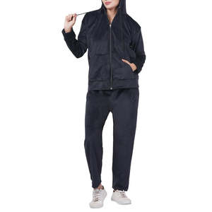 Conjunto Deportivo para Mujer, Ajuste Flexible, Tela Suave, Dos Piezas, Transpirable, Ideal para Entrenamiento Físico, Caminatas al Aire Libre, Correr y Uso Diario - Product Image 2