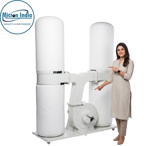 Sistema de Colector de Polvo Industrial Micron India, Motor de Bomba Sopladora de Alta Eficiencia, Filtración, 1 Año de Garantía, Aire de Fábrica, 180 kg - Product Image 1