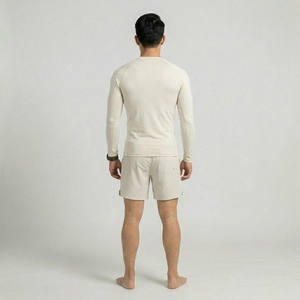 Slim Fit <b>Men</b> <b>Compression</b> Running <b>Shirt</b> Suppliers Long Sleeve Plain Pink Color Gym <b>Compression</b> <b>Shirt</b> <b>Men</b> Rash Guard OEM - Product Image 3