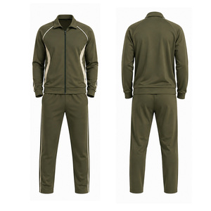 Custom Men Sports Tracksuit Athletic Training Gym Running Jacket <b>Pants</b> Set OEM ODM Wholesale Team Sportswear Supplier Activewear - Product Image 6
