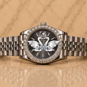 Men's Luxury Moissanite Diamond Watch Full Pave Handset VVS Stones Bracelet Watch - Product Image 1