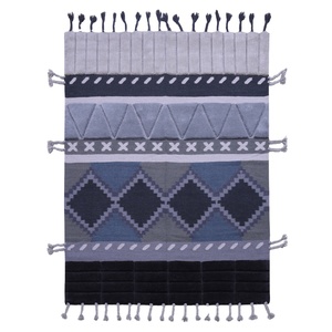 Fabricant expérimenté vendant une qualité optimale, ensemble de tapis tissés en coton pliable fait à la main, tapis tissés plats lavables à vendre - Product Image 1