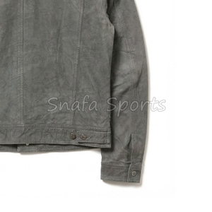 New Arrival Hot Sale Biker Casual Fashion Real Leather <b>Jacket</b> For <b>Men</b> New Fashion Turn Down Collar Solid Color Leather <b>Jackets</b> - Product Image 5