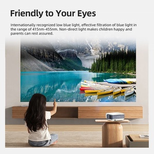 Mini-projecteur portable Android A004 Pro 2026 pas cher, compatible 1080P 4K, pour cinéma maison et salle de classe avec Google GTV Netflix - Product Image 5