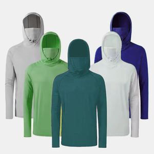 Casual Wear Hiking Fishing Pullover <b>Top</b> Solid Color Men's Dark Grey Long Length Comfortable Anti Wrinkle - Product Image 1