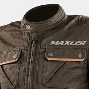 Veste en jean pour hommes, vêtements d'extérieur décontractés et durables pour moto, veste en jean pour hommes, décontractés et durables - Product Image 4