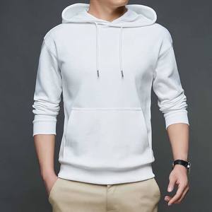 Men Cotton Comfort Hoodie Soft Fleece Pullover Sweatshirt Casual Streetwear Hooded <b>Top</b> Custom Apparel Bulk Supply - Product Image 3