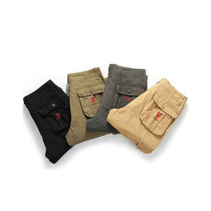 Pantalon Cargo Homme de Qualité Supérieure Solid Trader – Multipoches, Polyvalent, Confortable, Coupe Quotidienne, Tissu Sergé Robuste - Product Image 2