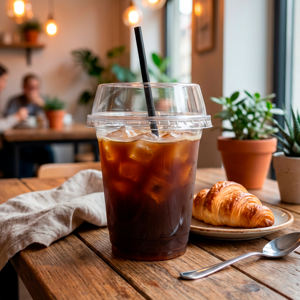 Gobelets jetables QUANG QUAN en PP à paroi simple de 95 mm, 16-24 oz, pour boissons à emporter, café froid et thé - Product Image 6