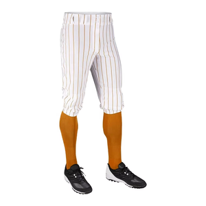 Pantalon de baseball unisexe professionnel pour baseball/softball, respirant, anti-humidité, séchage rapide, imprimé par sublimation, rayé - Product Image 1