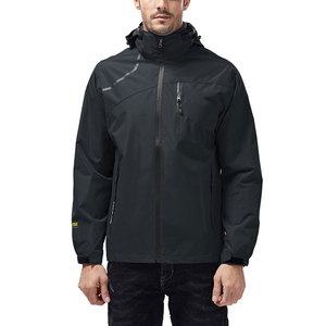 Chaqueta Ligera con Capucha para Hombre, de Material Sintético, Resistente al Viento y al Agua, Estilo Casual para Exteriores - Product Image 2