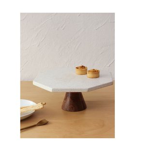 <b>Marble</b> <b>Cake</b> <b>Stand</b> Buffet Dessert <b>Stand</b> With Hexagon Shape Luxury Hotel Tableware Decoration <b>Cake</b> Serving <b>Stand</b> - Product Image 1