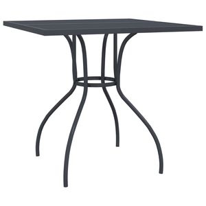 Conjunto de Comedor Plegable de Malla Metálica Antracita para Jardín, Tamaño Mediano - Product Image 6