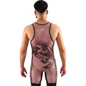 Combinaison de lutte personnalisée personnalisée en gros Singlets Collège sublimé rétro blanc équipe de lutte combinaison de lutte professionnelle de haute qualité - Product Image 5