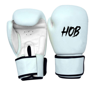 Guantes de Boxeo de Cuero Genuino, Guantes de Boxeo de Cuero Baratos, Guantes de Entrenamiento de Boxeo con Diseño Personalizado OEM - Product Image 2
