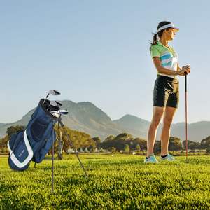 Blue and White 6-Hole Multi-Function Bracket for <b>Golf</b> <b>Bags</b> - Product Image 2