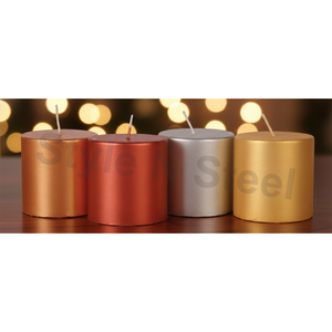 METALLIC CANDLES propose des options de décoration pour la maison, les mariages, Noël, Pâques, les anniversaires et la Saint-Valentin. - Product Image 2