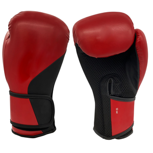Gants de boxe MMA en cuir véritable de qualité supérieure, logo personnalisé, évacuation de l'humidité pour hommes - Product Image 4