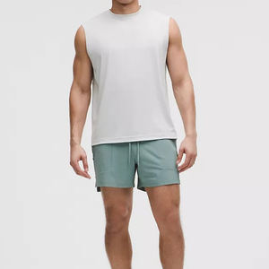 เสื้อกล้ามถักทรงโอคอสำหรับผู้ชาย คุณภาพสูง ผลิตจากโรงงาน ผ้าโพลีเอสเตอร์/คอตตอน แห้งเร็ว ระบายอากาศได้ดี - Product Image 2