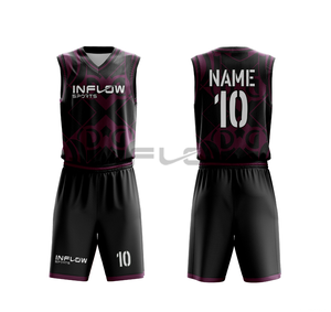 Basketball Uniforms Mesh <b>Polyester</b> Breathable Basketball Jersey Sublimation Men Students Basketball Shirts - Product Image 4