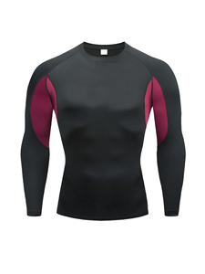 Lot de T-shirts de sport à manches longues en polyester et élasthanne pour femmes, idéaux pour le MMA et le fitness - Product Image 3