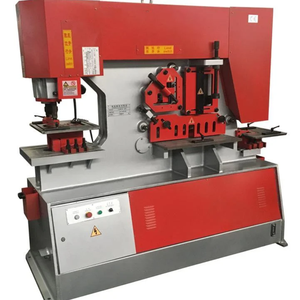 Fully Automatic Hydraulic Universal Multi Cutter 65-250 Ton Metal <b>Cutting</b> Shearing Punching Machine for Channel <b>Angle</b> Pipe Steel - Product Image 4
