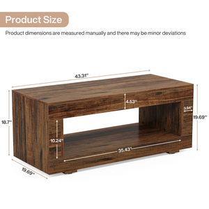 <b>TABLE</b> Living Room Office Solid Ash Wood from Vietnam <b>Coffee</b> <b>Table</b> Living Room Furniture Metal/Wood Material 1 Year MD08 - Product Image 2