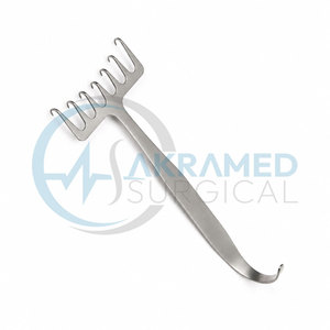 Lifter de sourcils coronaux à 7 branches en acier inoxydable – Kit d'instruments manuels pour chirurgie esthétique faciale CE - Product Image 5