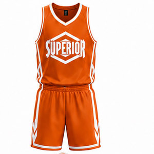 Ensemble de maillots de basket-ball haute performance avec tissu en maille léger, propriétés de séchage rapide et graphiques d'équipe personnalisés - Product Image 1