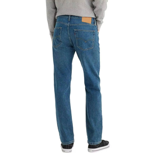 High Quality Eco-Friendly Breathable 100% Cotton Mid Button Fly Straight Lightweight Casual Regular Fit Denim <b>Jeans</b> <b>Men</b> Light - Product Image 1
