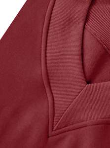 Sweat à capuche unisexe oversize marron à manches longues, coupe décontractée streetwear, pull d'hiver imprimé sur mesure pour le quotidien - Product Image 3