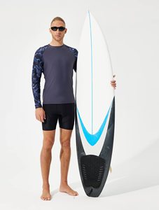 Wholesale Custom <b>Womens</b> Rashguard Long Sleeve UV Protection <b>Compression</b> Swimwear Sublimation OEM Sportswear OEM Wholesale - Product Image 5