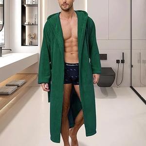 Nouvelle Arrivée - Peignoir de Bain Luxe Bio et Doux pour Homme, Prix Usine, Fabriqué au Bangladesh - Product Image 3